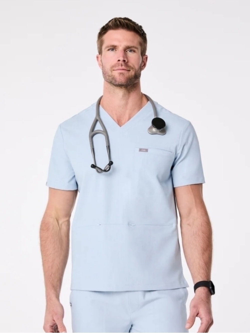 Figs Leon Three Pocket Scrub Top